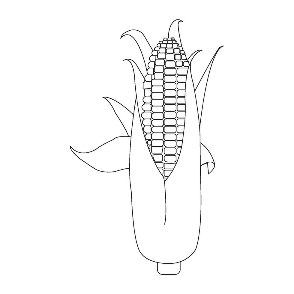 Corn icon design vector
