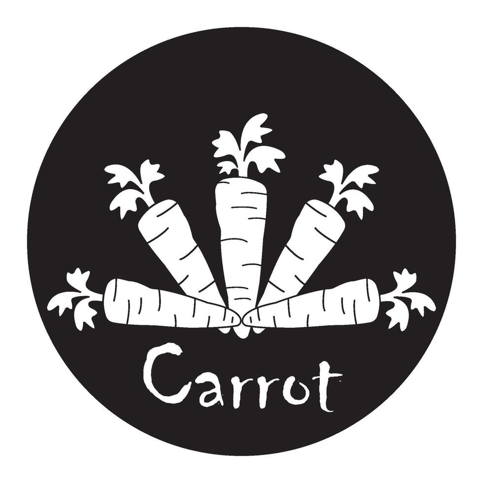 Carrot icon design vector