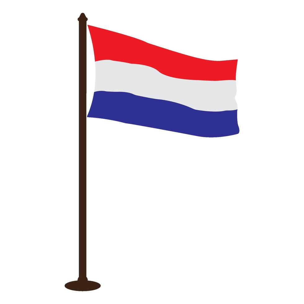 Netherlands flag icon vector
