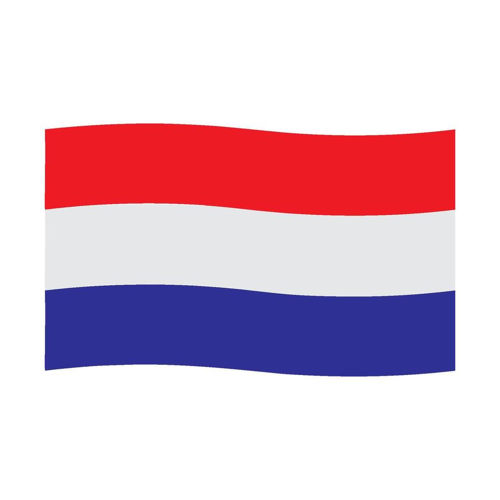 Netherlands flag icon vector