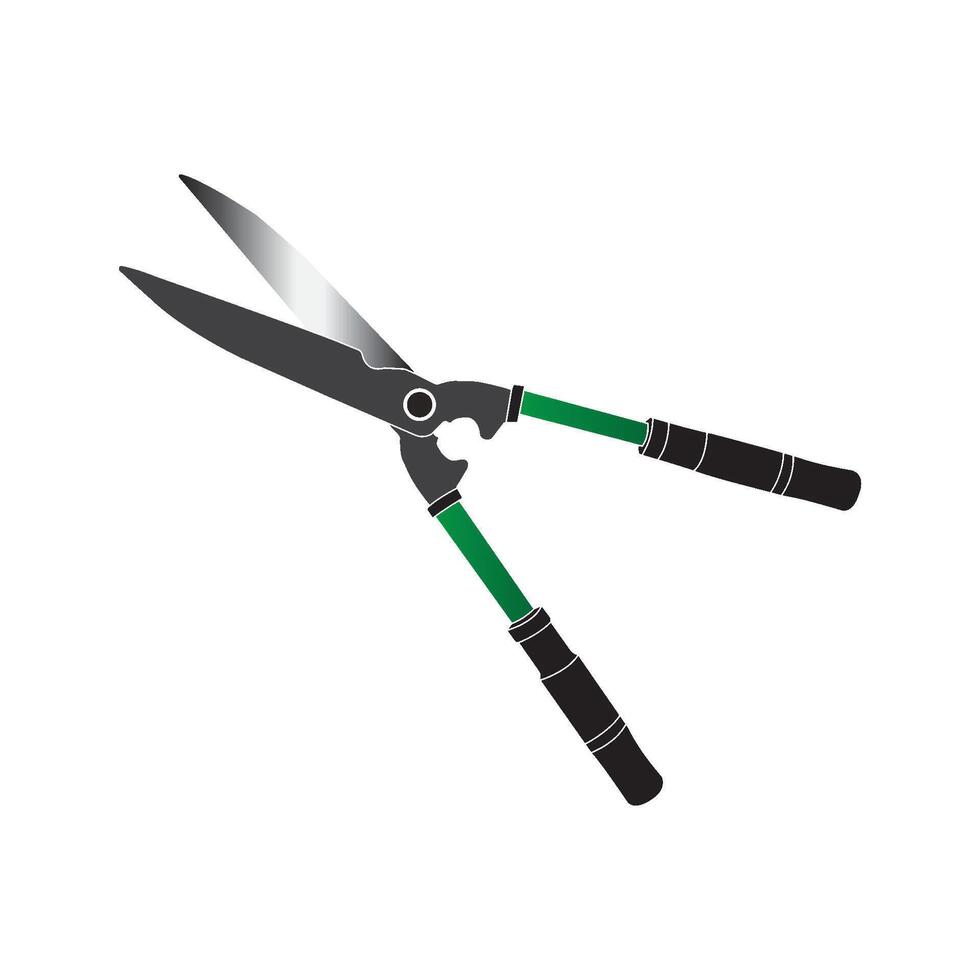 Grass clipper icon vector