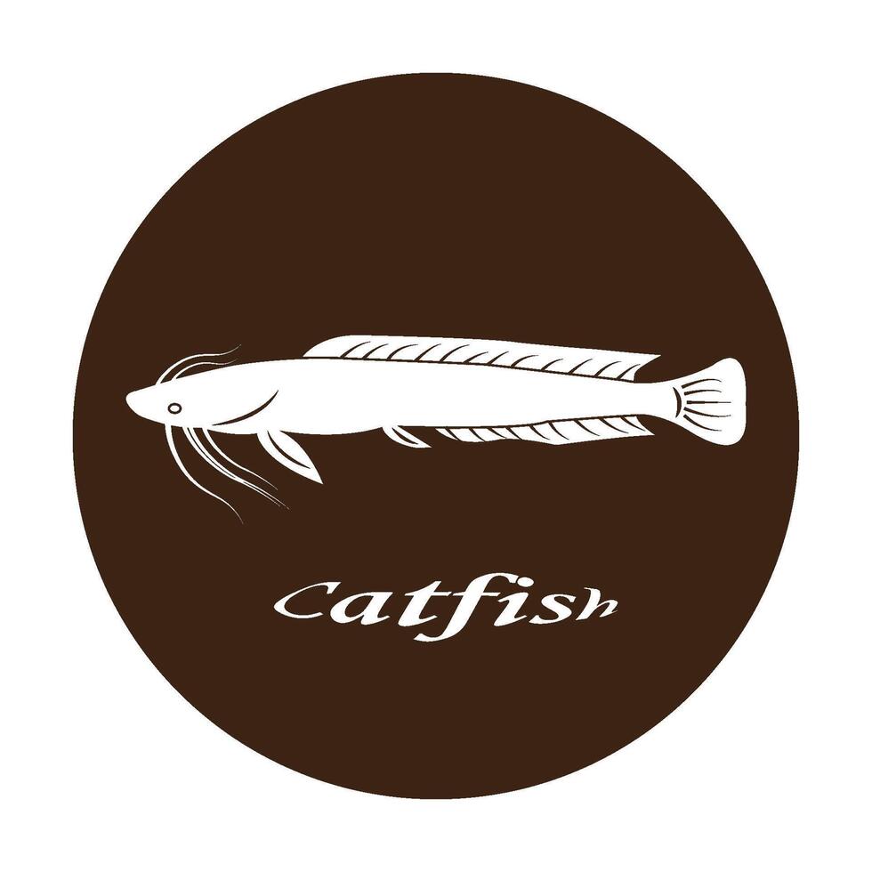 Catfish icon design vector