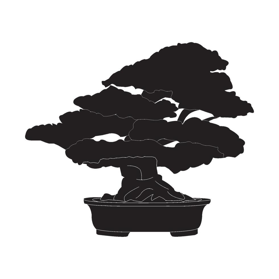 Bonsai icon design vector