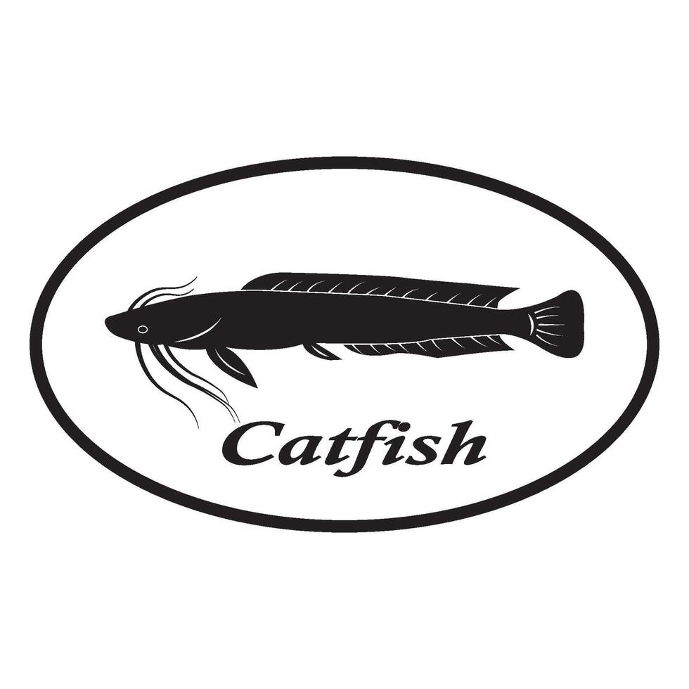 Catfish icon design vector