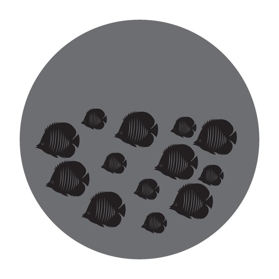 Fish logo design vector