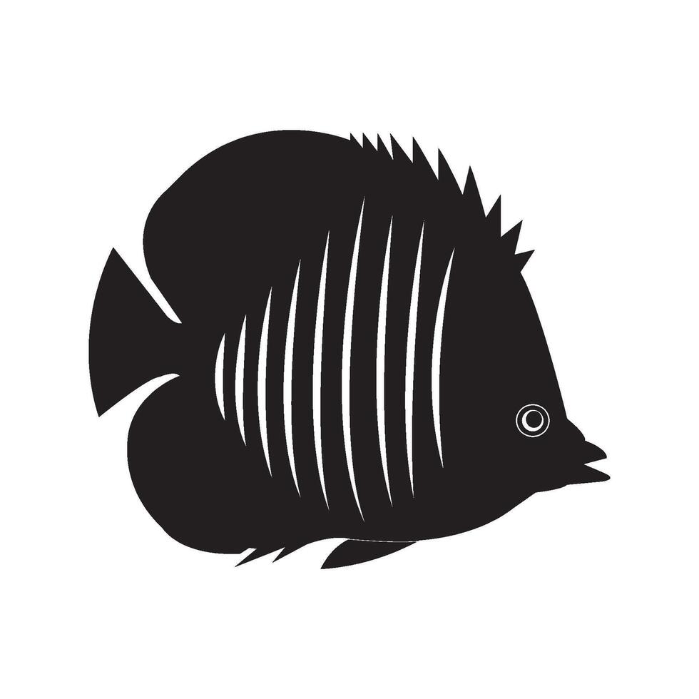 Fish logo design vector
