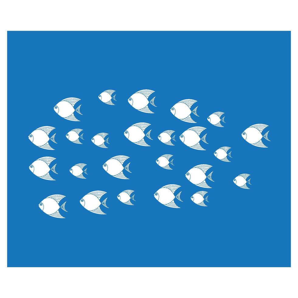 Fish logo design vector