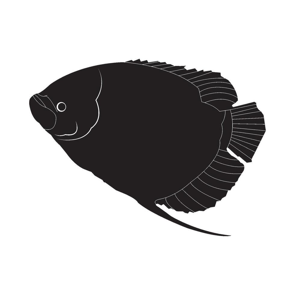Fish logo design vector