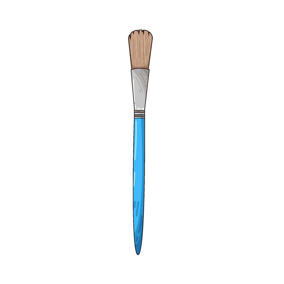 Illustration of paint brush vector