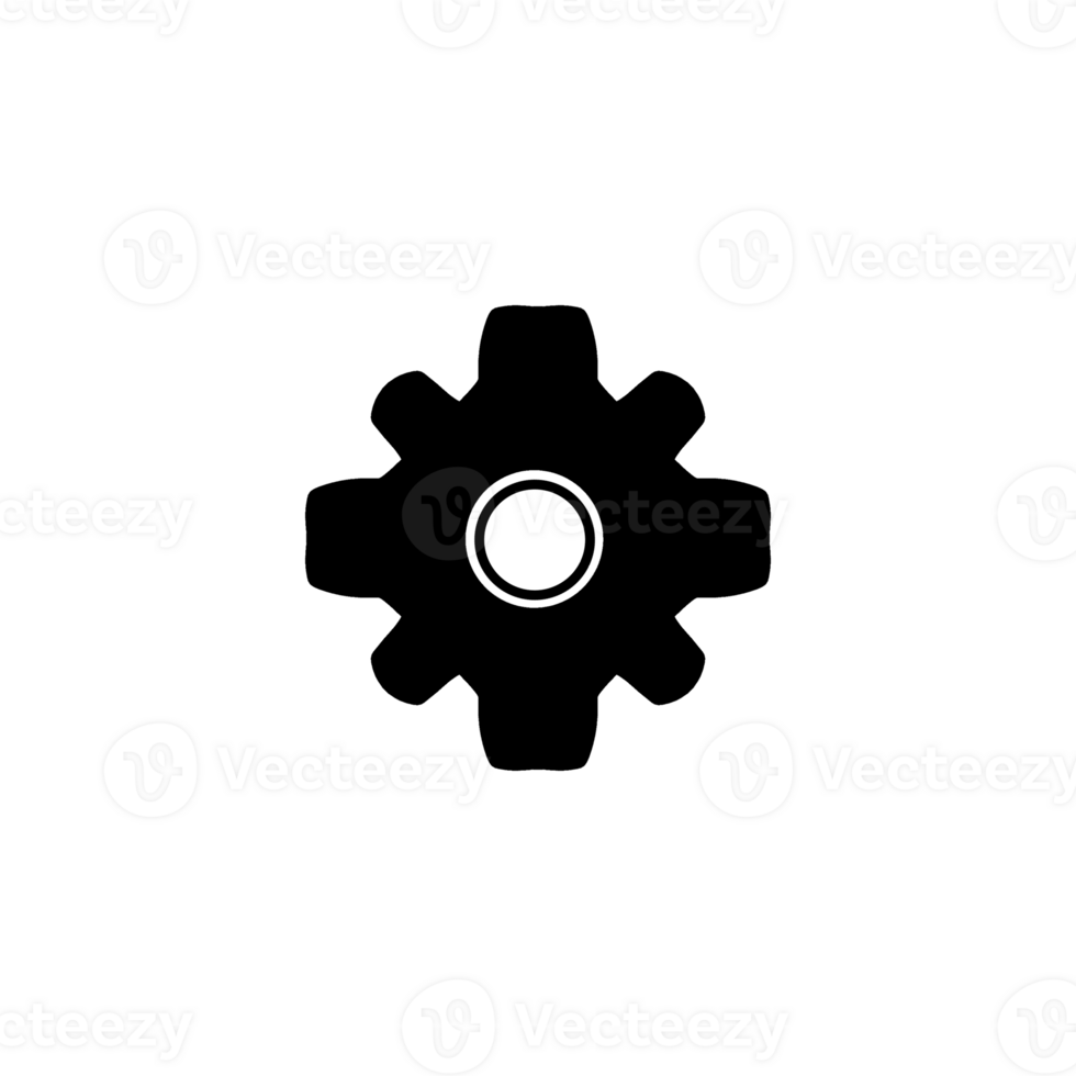 settings icon with transparent background png