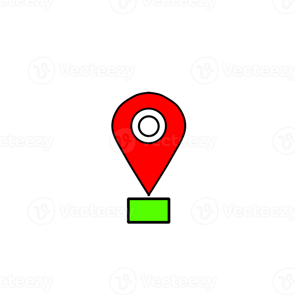 map icon with transparent background png