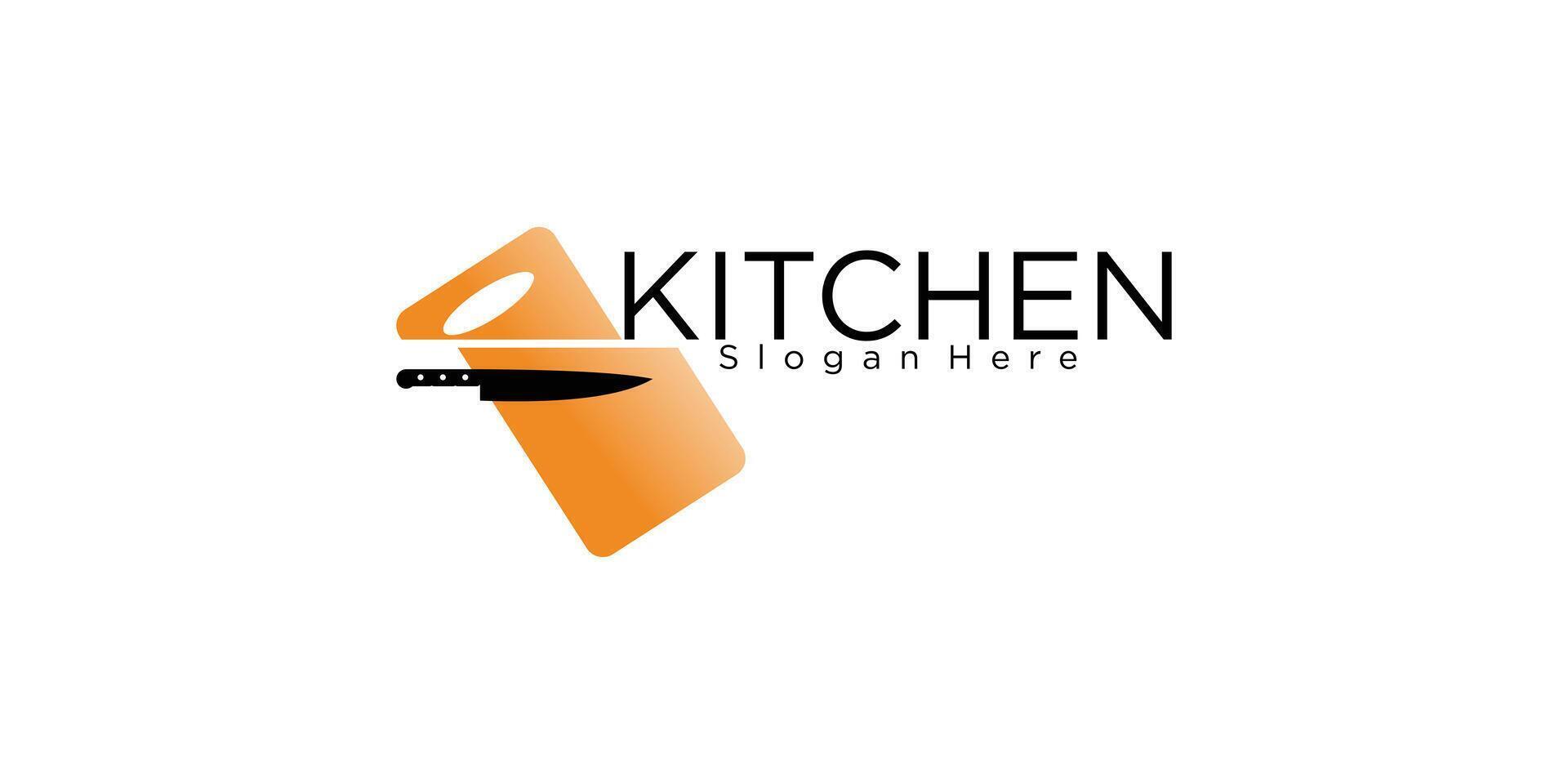 Kitchen Logo. Food Restaurant Logo Set Design Template Collection with unique concept premium vector