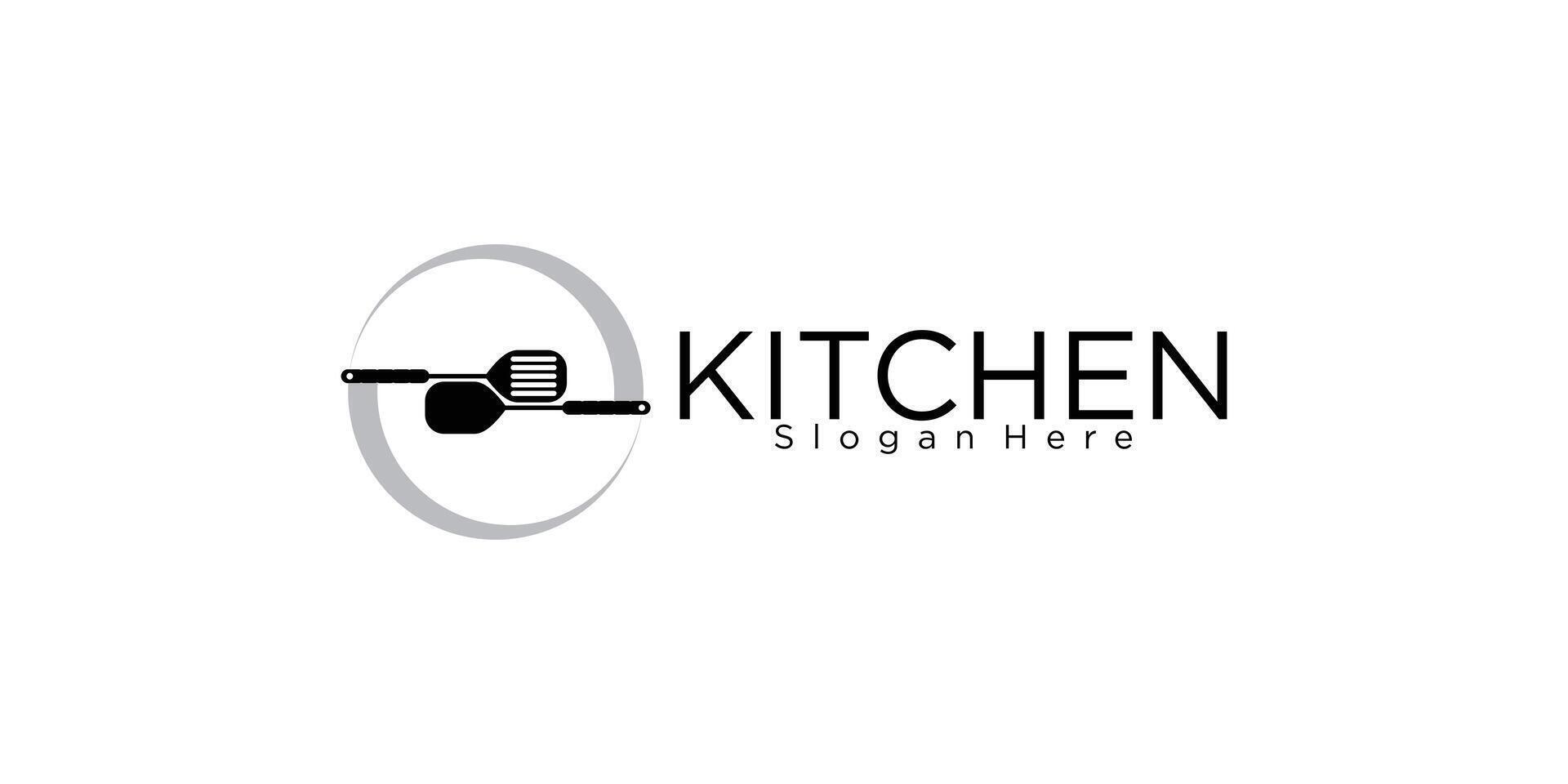Kitchen Logo. Food Restaurant Logo Set Design Template Collection with unique concept premium vector
