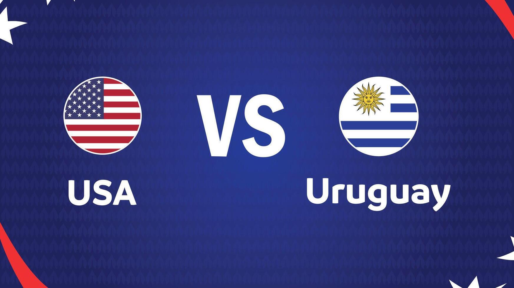 Estados Unidos y Uruguay partido emblema americano fútbol americano