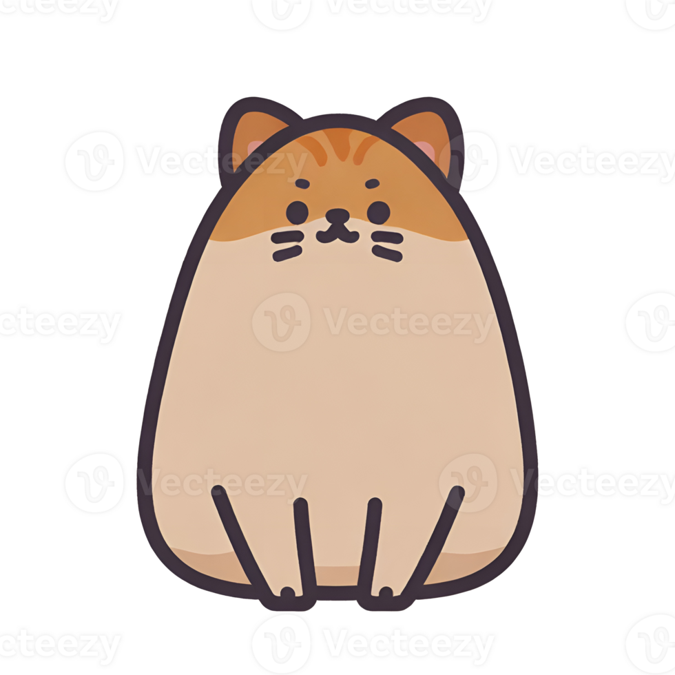 The cat icon has a transparent background and a simple design. It is also convenient and easy to navigate. png