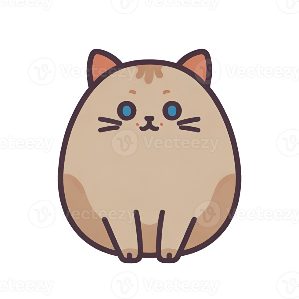 The cat icon has a transparent background and a simple design. It is also convenient and easy to navigate. png