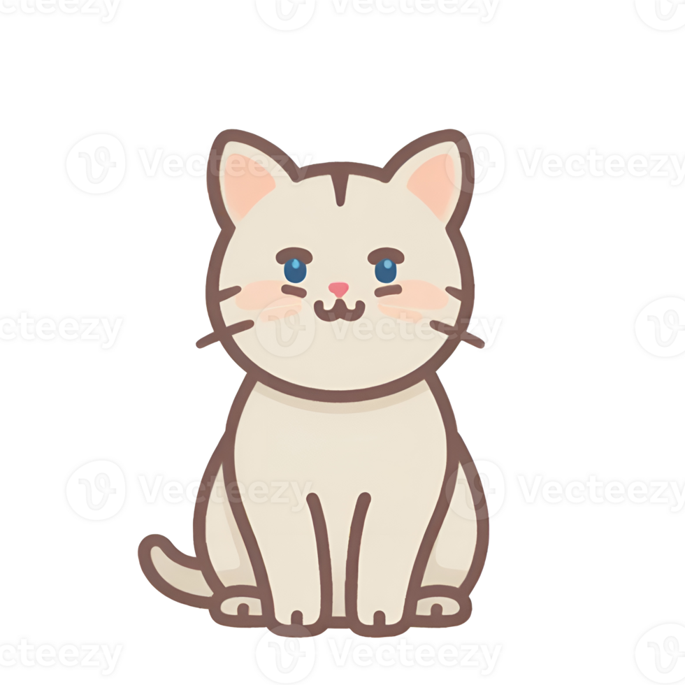 The cat icon has a transparent background and a simple design. It is also convenient and easy to navigate. png