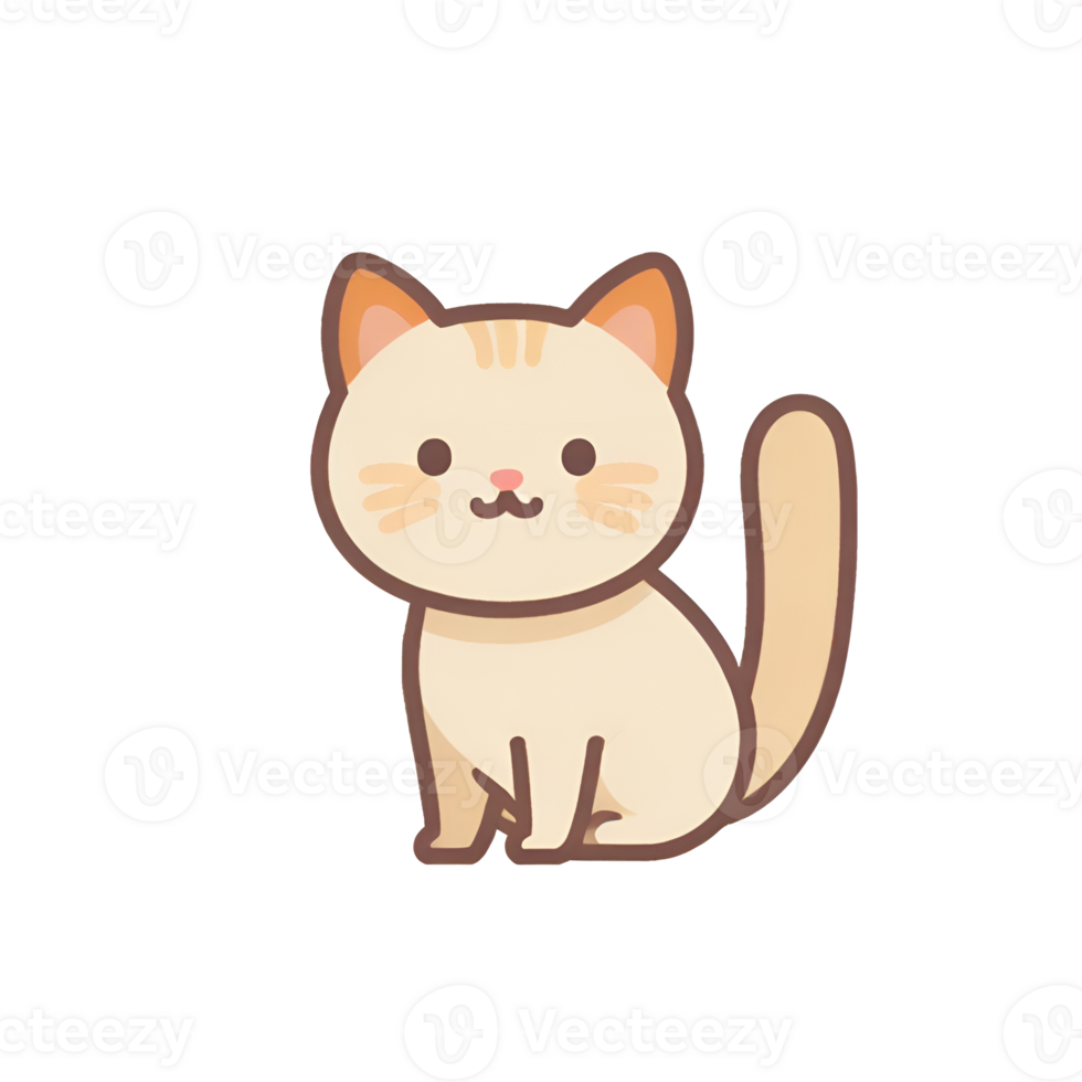 The cat icon has a transparent background and a simple design. It is also convenient and easy to navigate. png