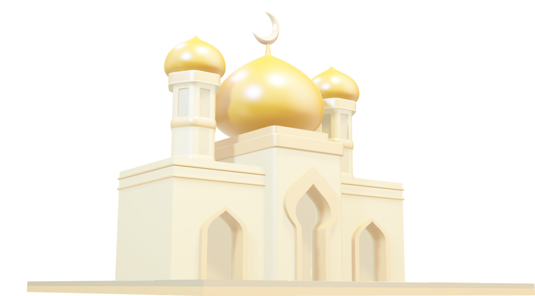 a mosque 3d png