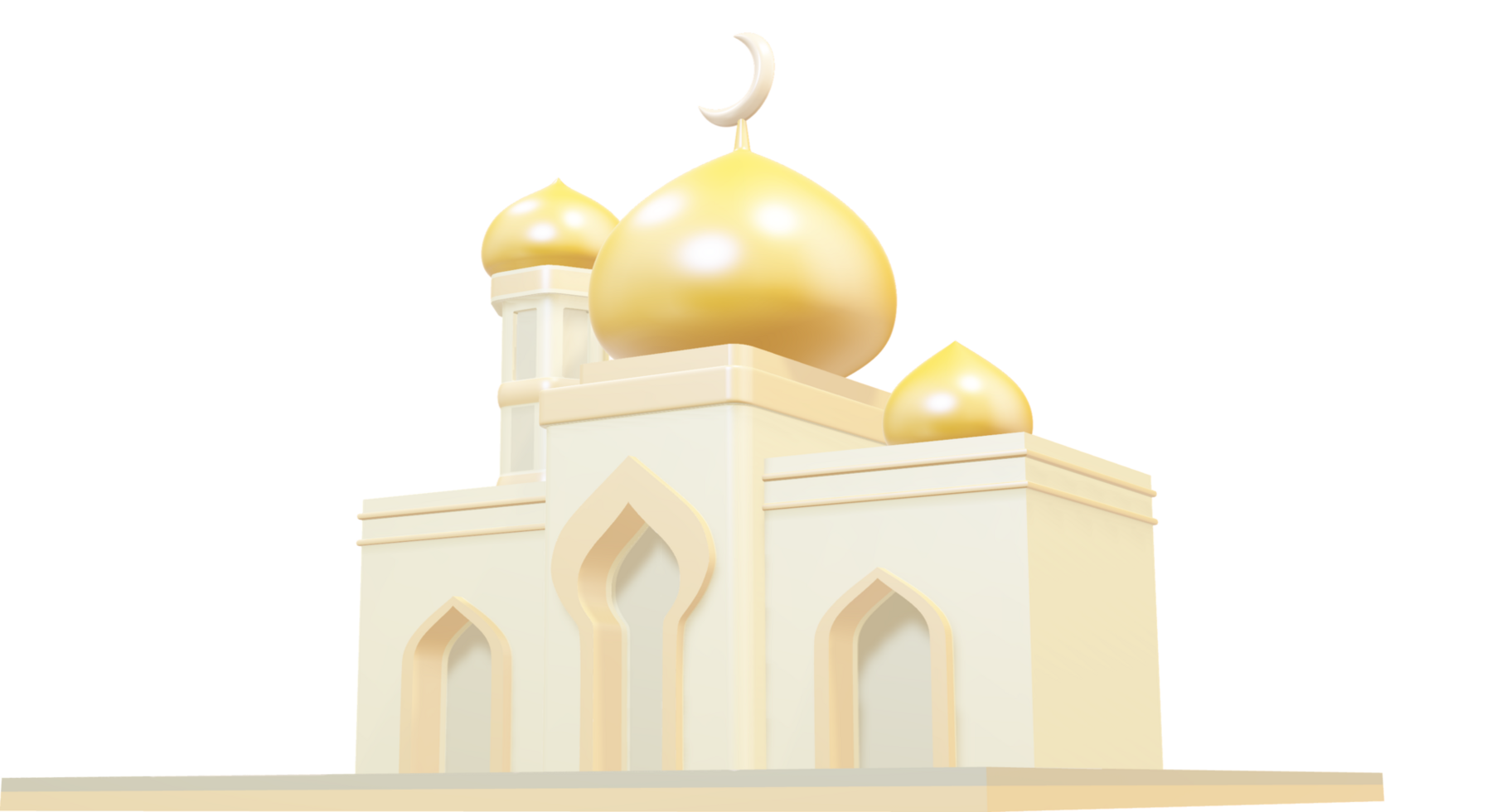 a mosque 3d png