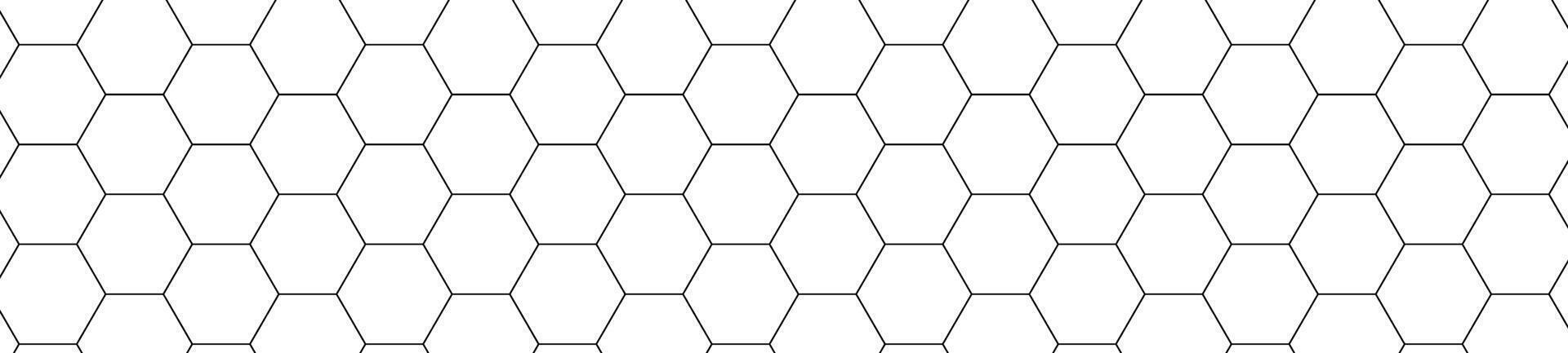 Honeycomb pattern with hexagon mesh. Texture bee comb grid. Flat illustration isolated on white background. vector