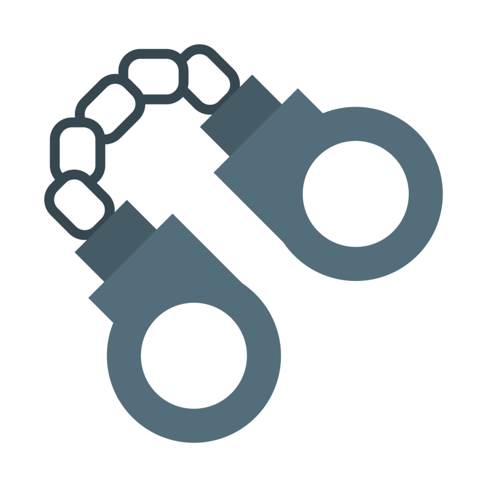 Handcuffs Icon Design png