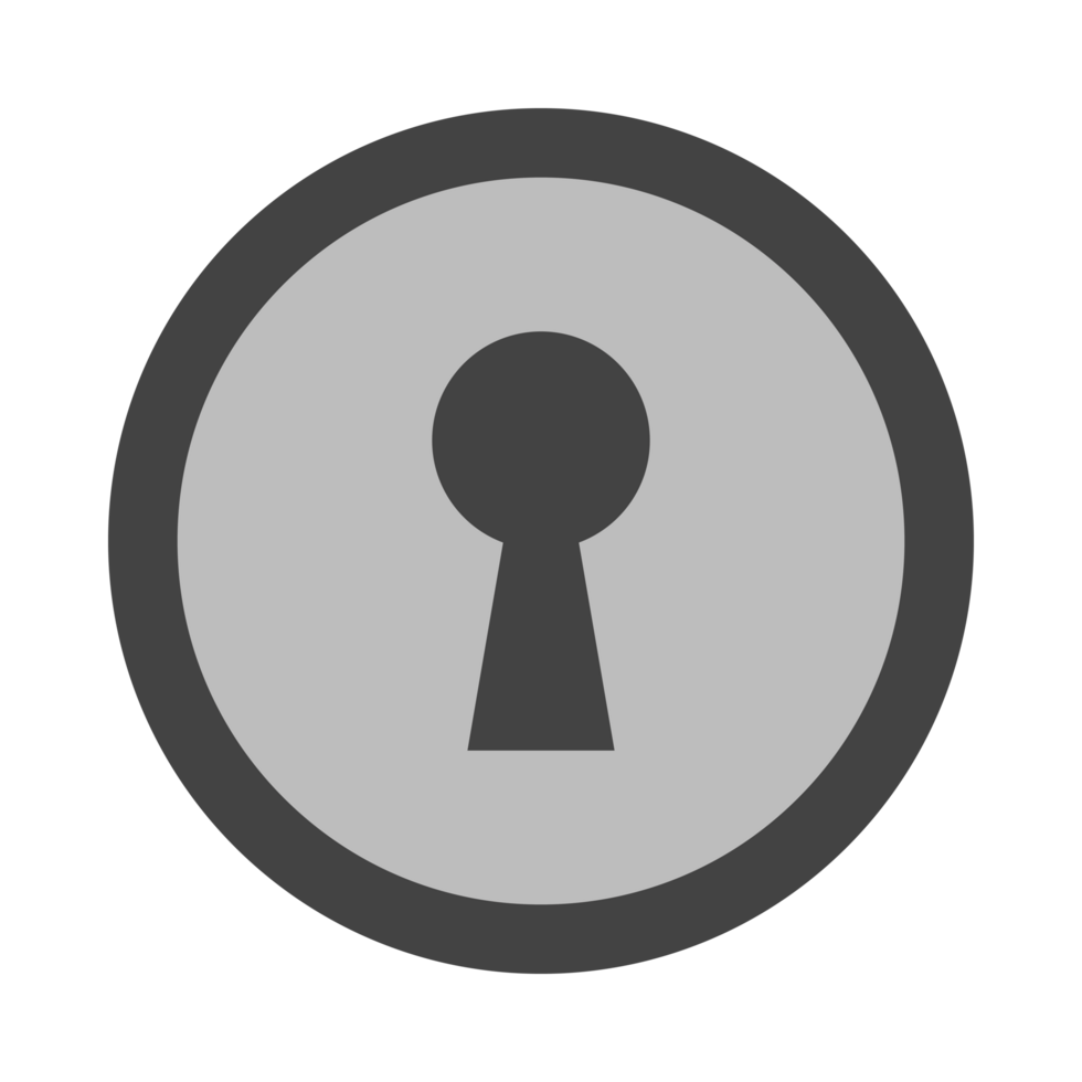 Keyhole Icon Design png