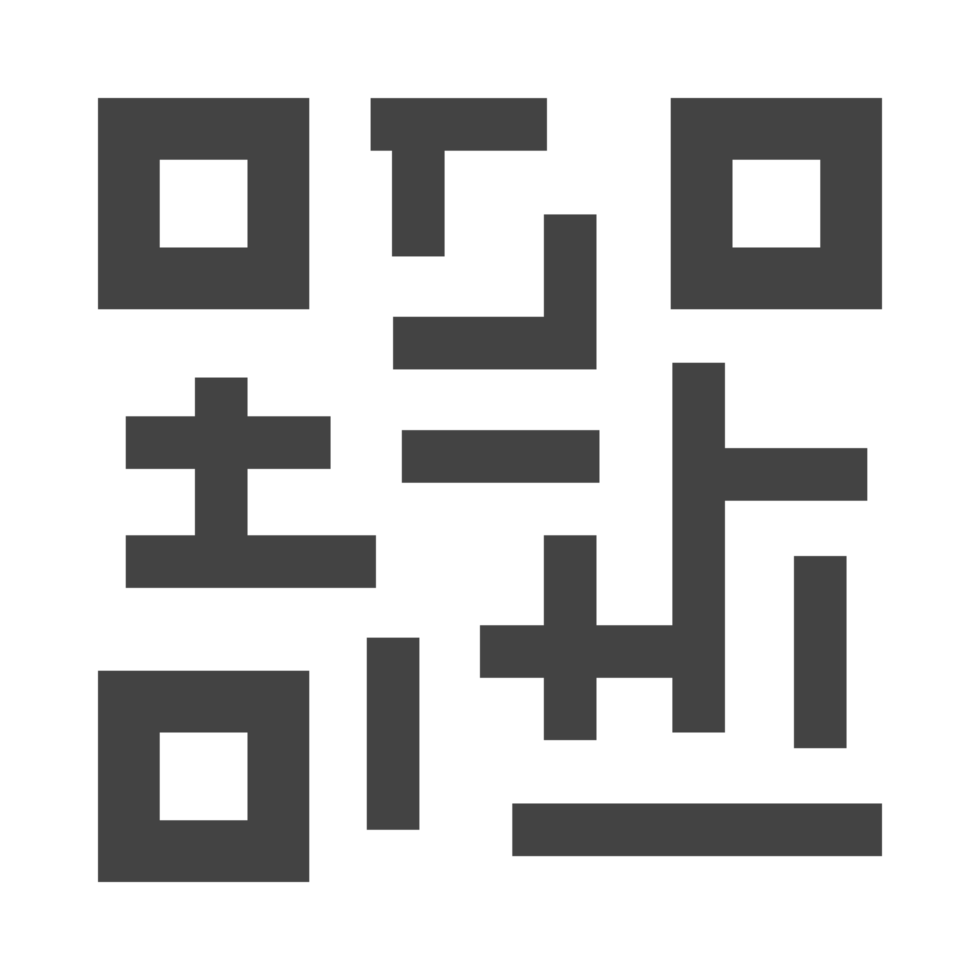 Qr Code Icon Design png