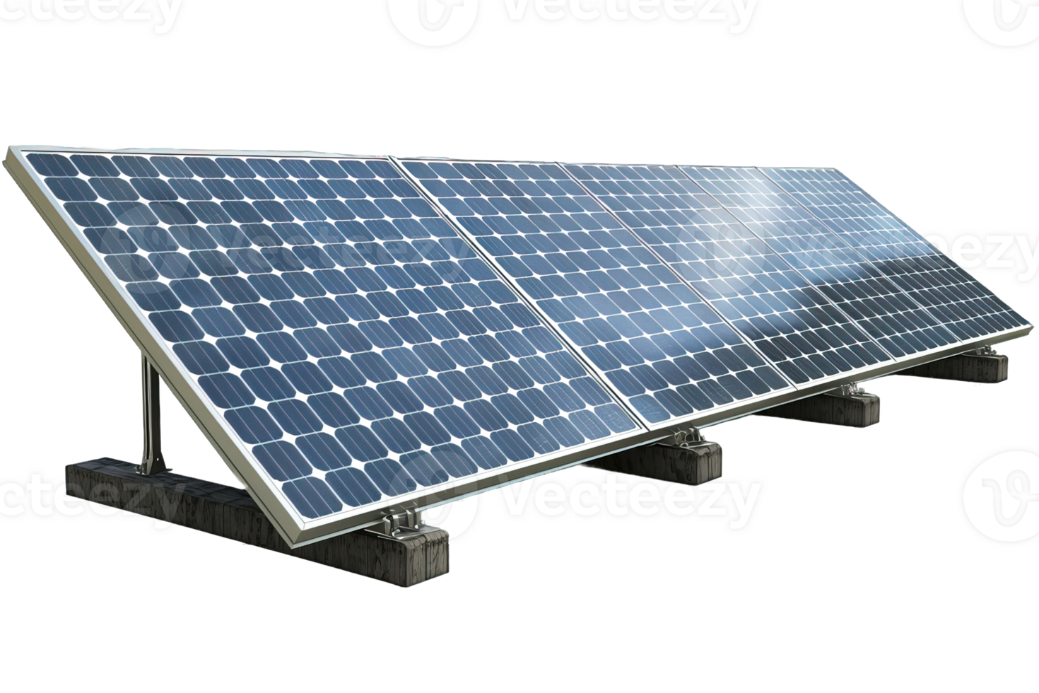 solar panel tool isolated on transparent background , png
