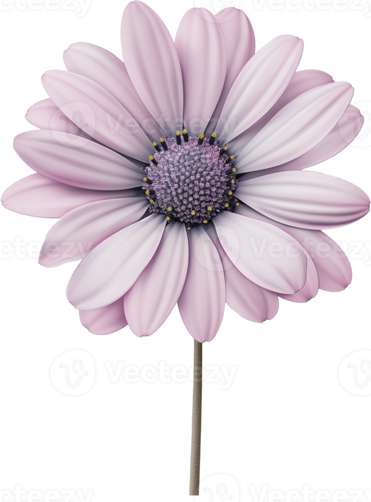 Cape Daisy Flower isolated on a transparent background png