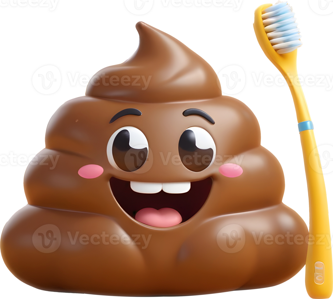 Emoji 3D cute and yellow color png