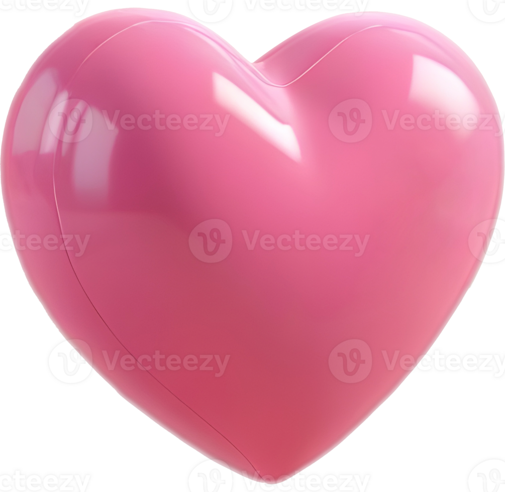 Balloons Heart 3d and cool color png