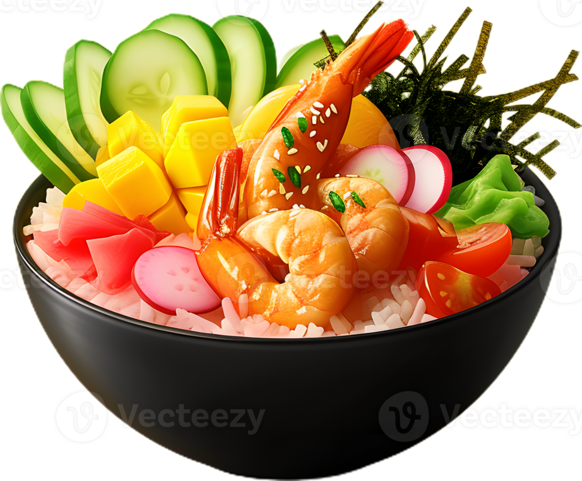 Tropical Shrimp recipe transparent background png