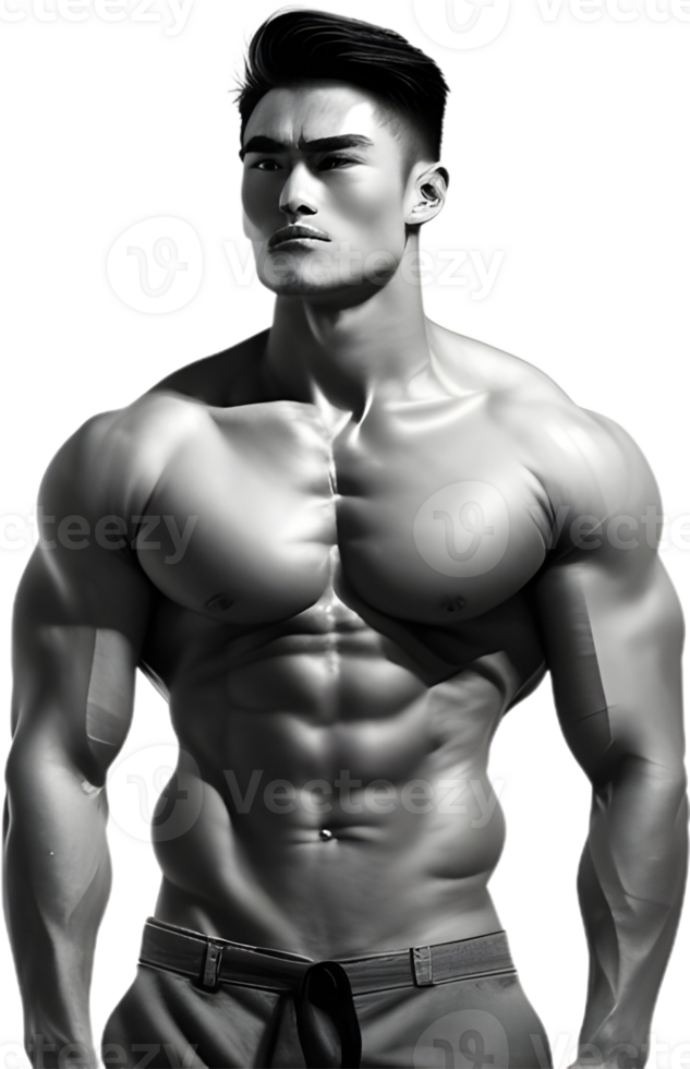 Korean fashion model transparent background png