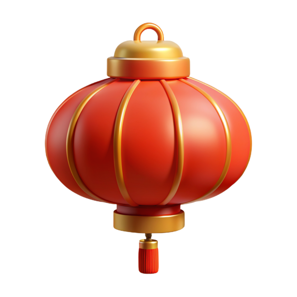 Chinese Lamp 3d Ornament png