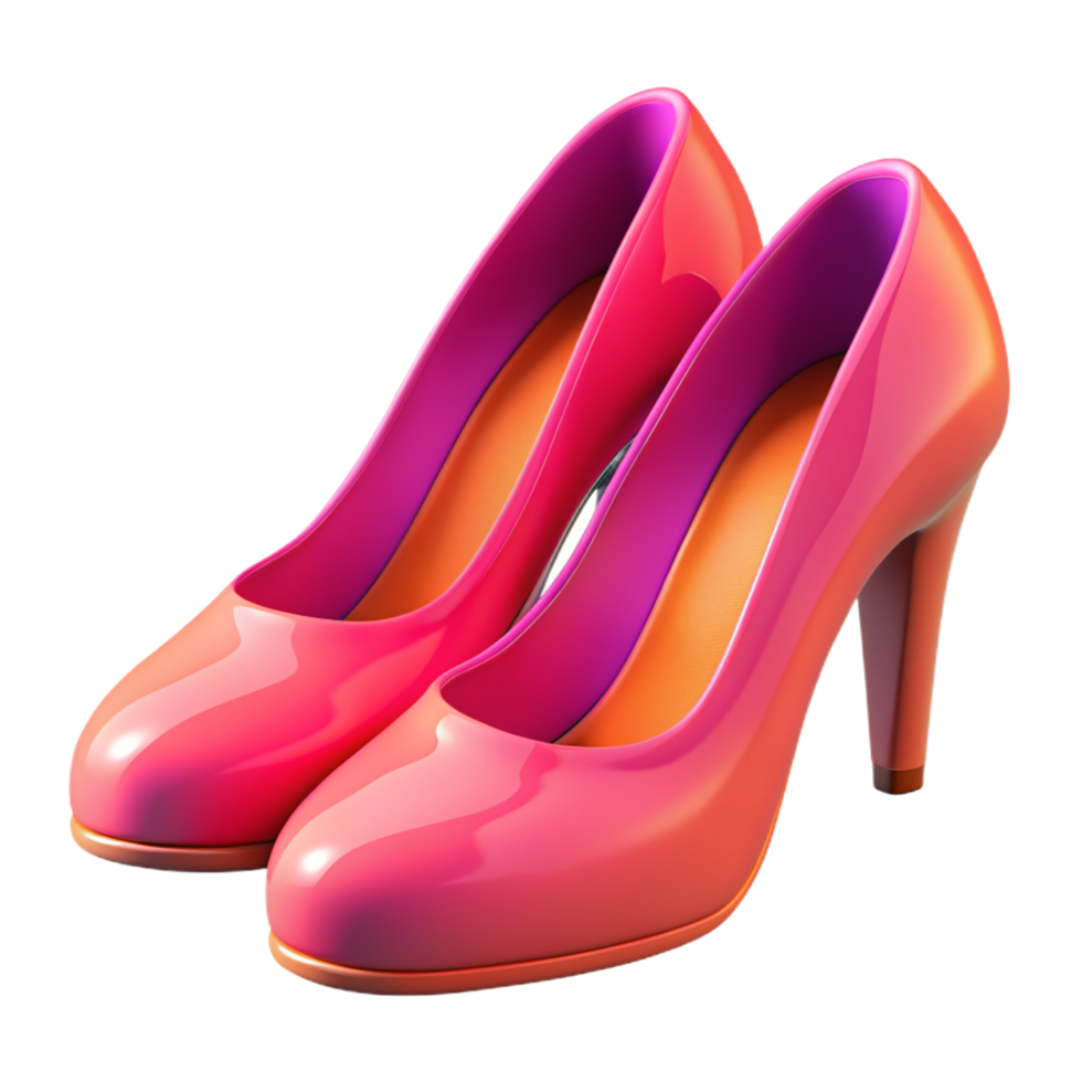 High Heels 3d Design png