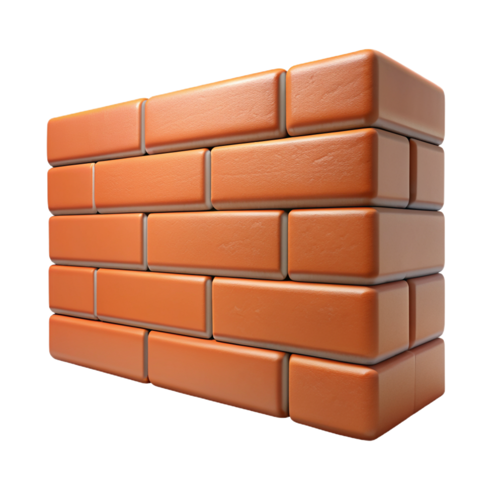 Brick Wall 3d png