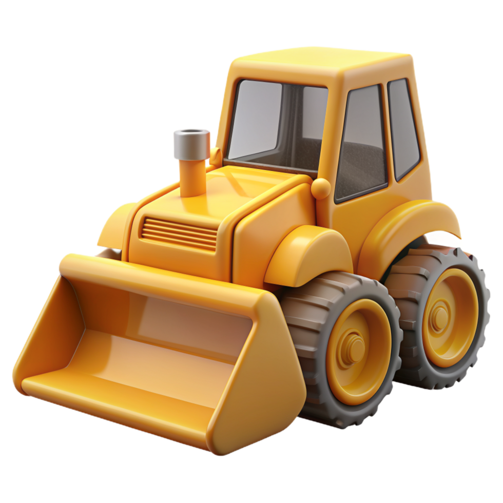 Bulldozer Vehicle 3d Machine png