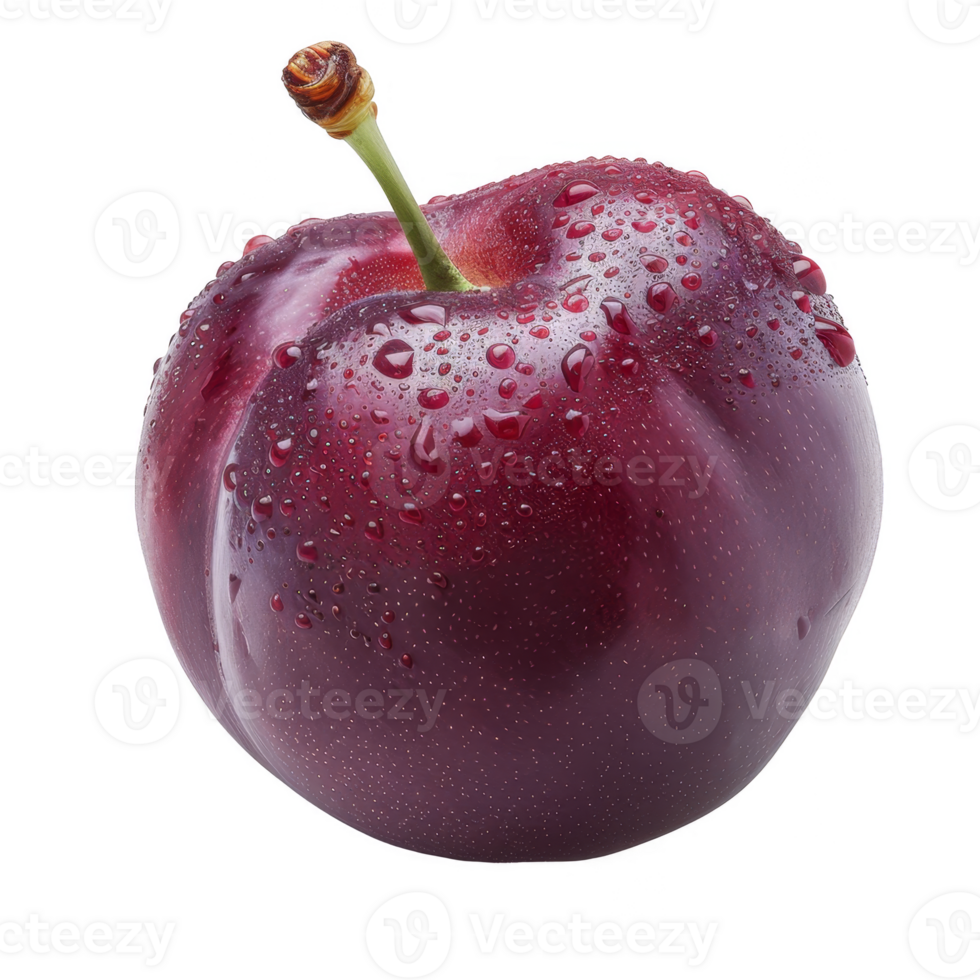 Plum Isolated on a Transparent Background png