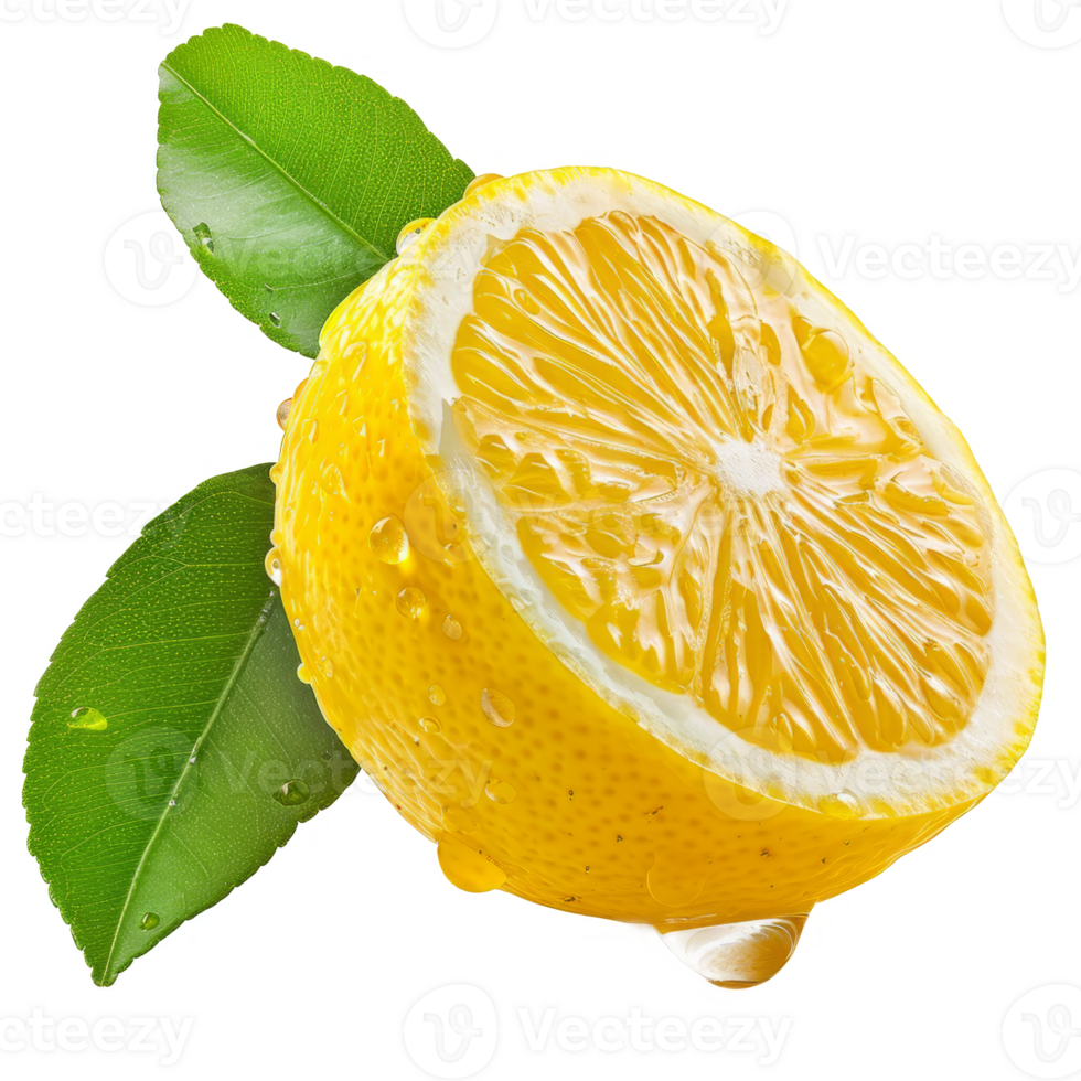Lemon Isolated on a Transparent Background png