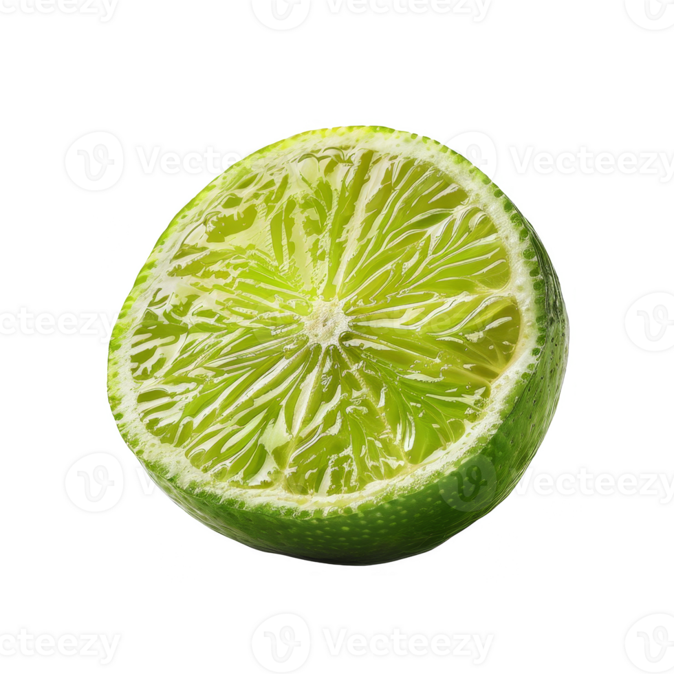Lime Isolated on a Transparent Background png