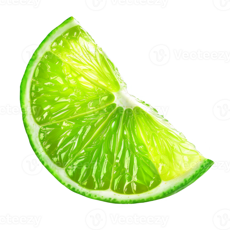 Lime Isolated on a Transparent Background png