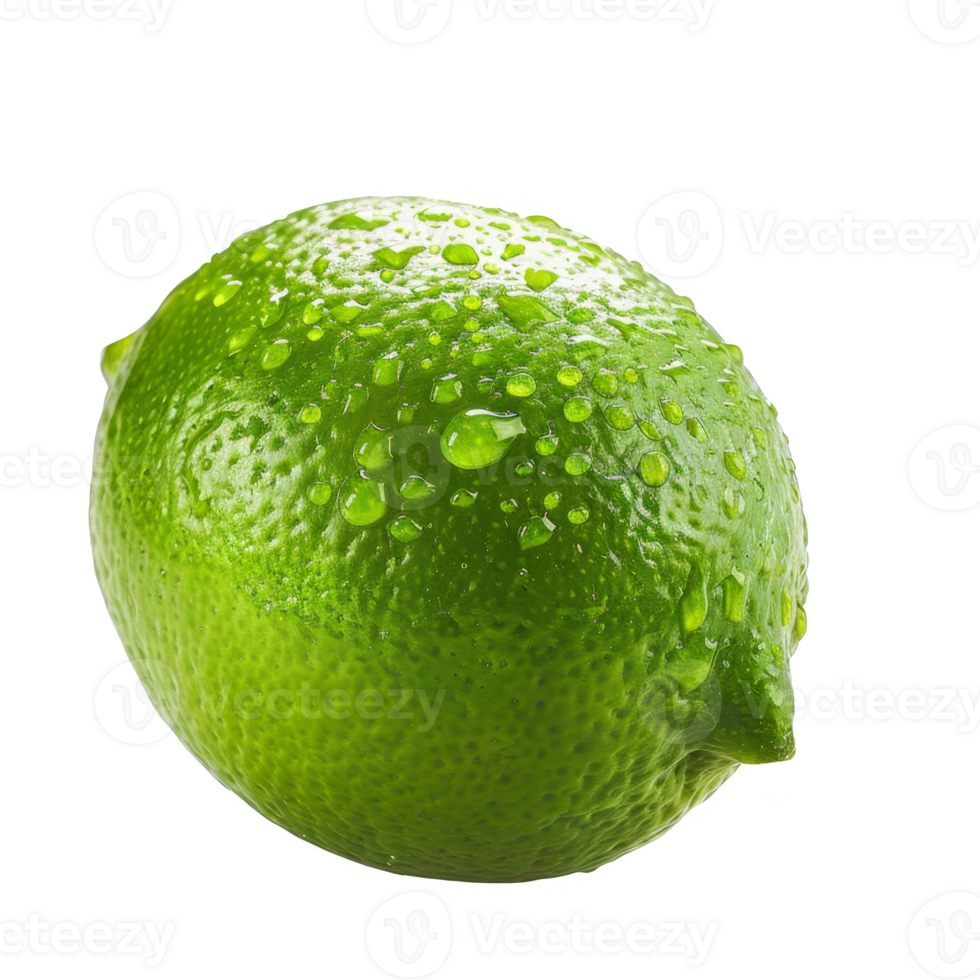 Lime Isolated on a Transparent Background png
