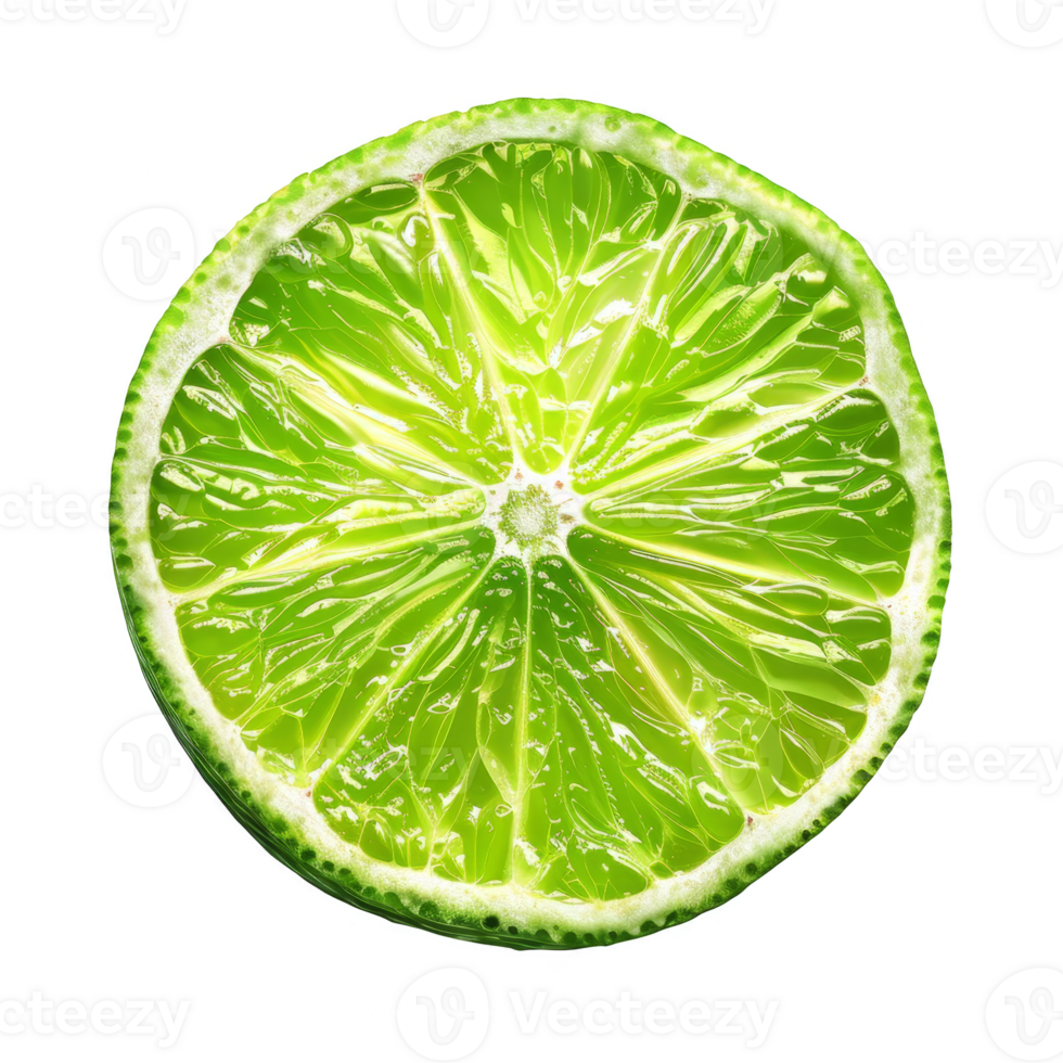 Lime Isolated on a Transparent Background png