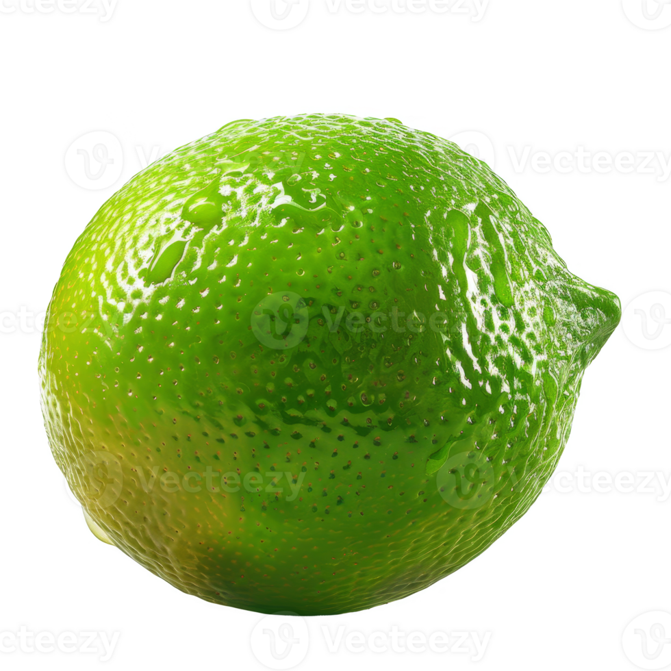 Lime Isolated on a Transparent Background png