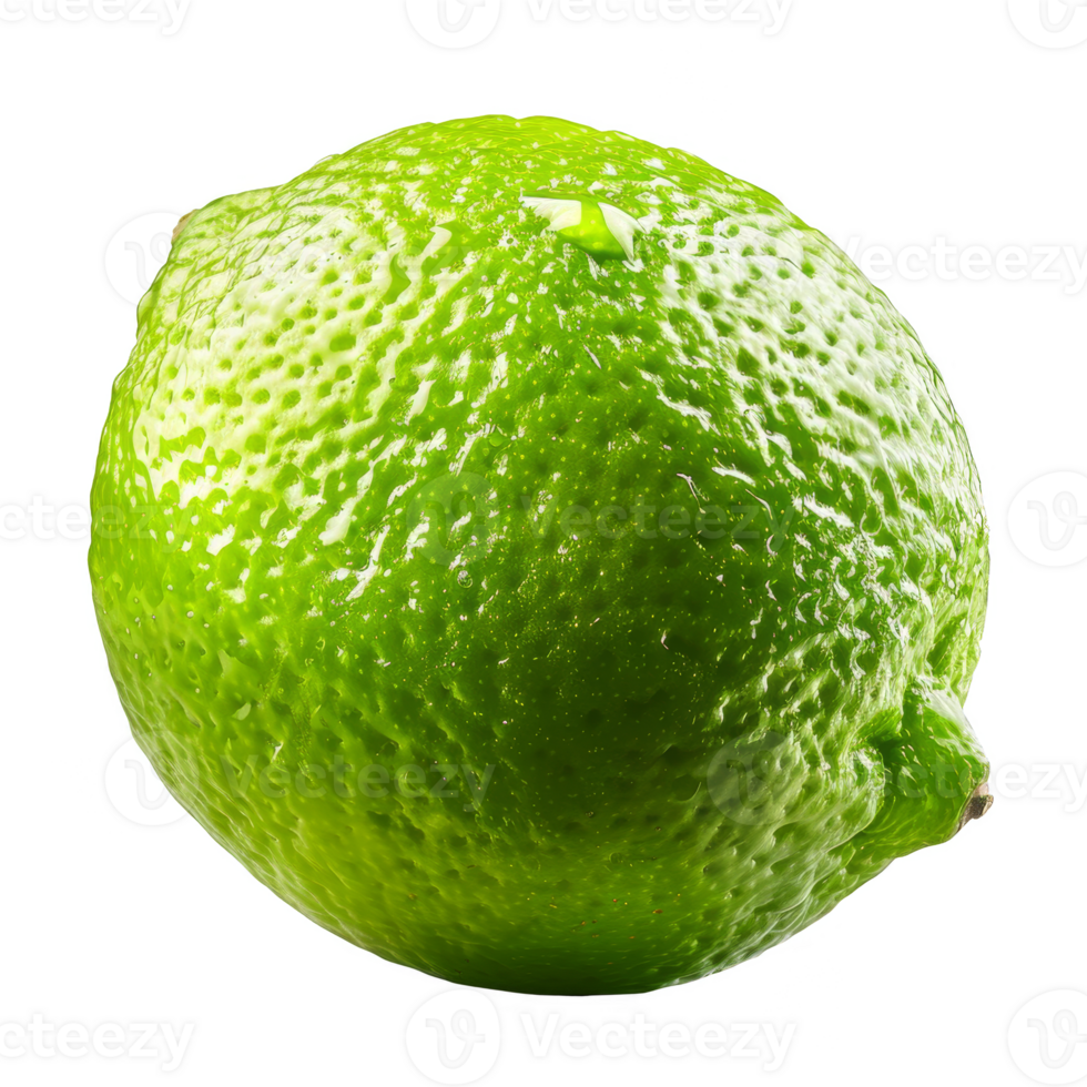 Lime Isolated on a Transparent Background png