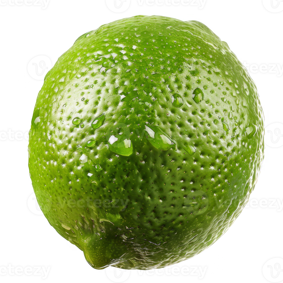 Lime Isolated on a Transparent Background png