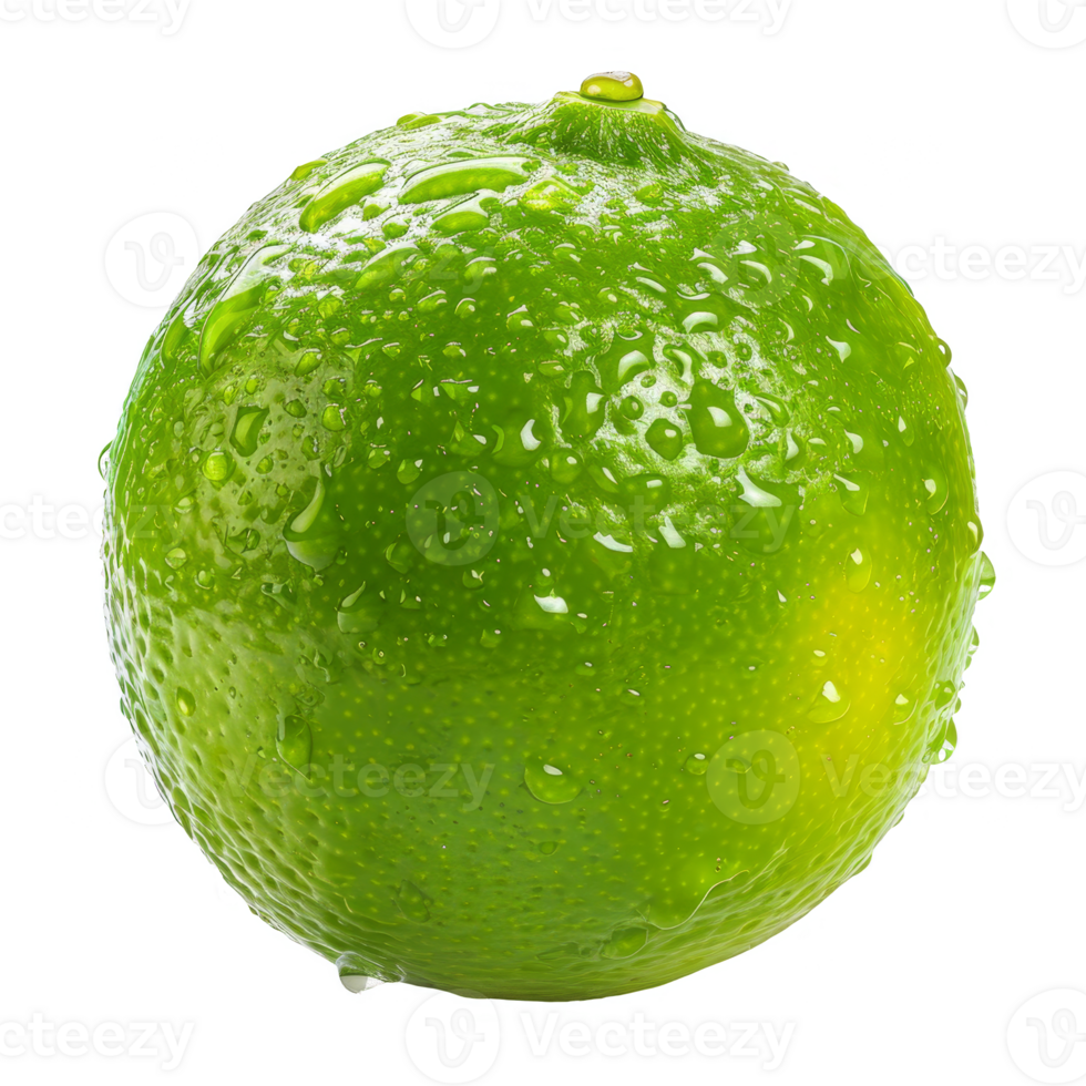 Lime Isolated on a Transparent Background png