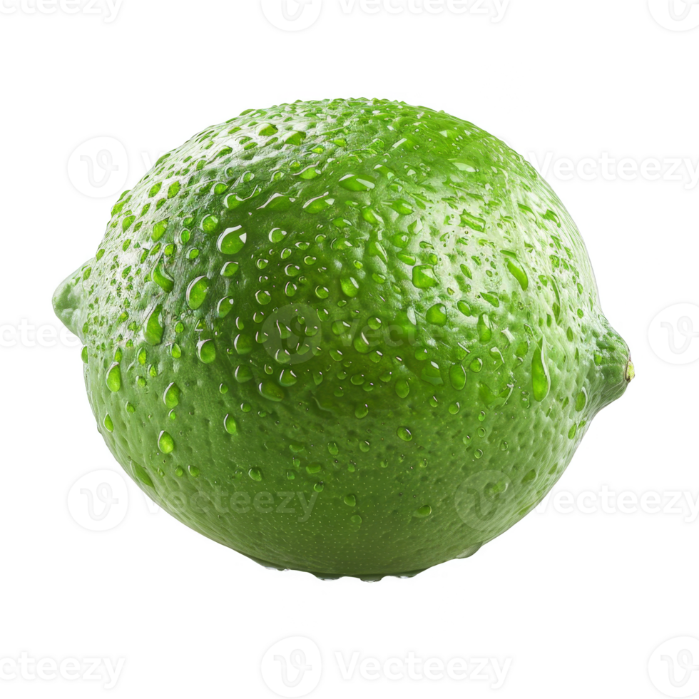 Lime Isolated on a Transparent Background png
