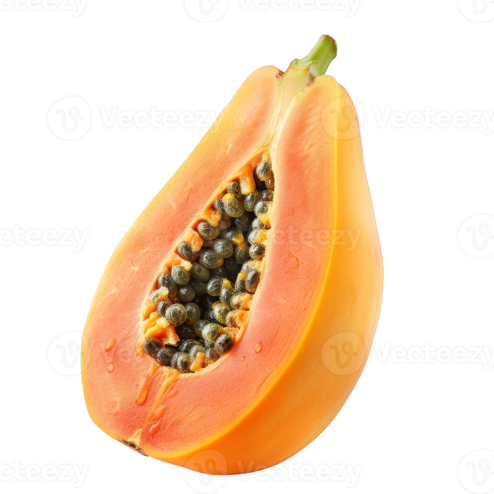Papaya Isolated on a Transparent Background png